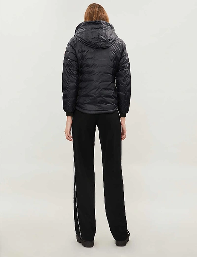 Shop Canada Goose Camp Shell-down Jacket In Black