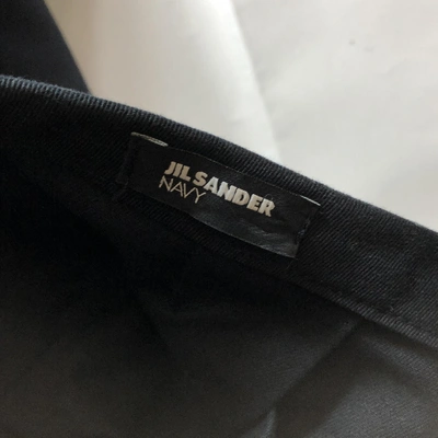 Pre-owned Jil Sander Maxi Skirt In Navy