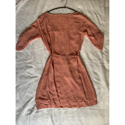 Pre-owned Hartford Red Silk Dress