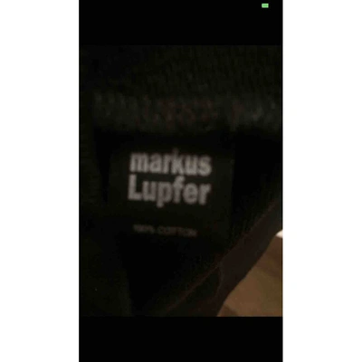 Pre-owned Markus Lupfer Black Cotton Top