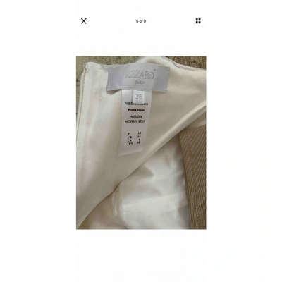 Pre-owned Azzaro White Silk Dress