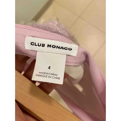 Pre-owned Club Monaco Mini Skirt In Pink
