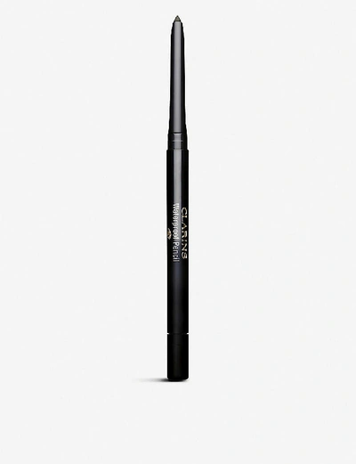 Shop Clarins 01 Black Waterproof Eye Pencil 0.3g