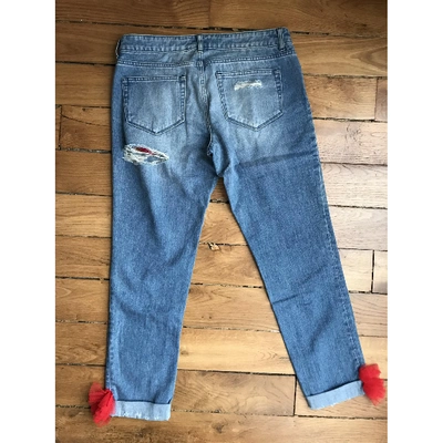 Pre-owned House Of Holland Blue Cotton Jeans