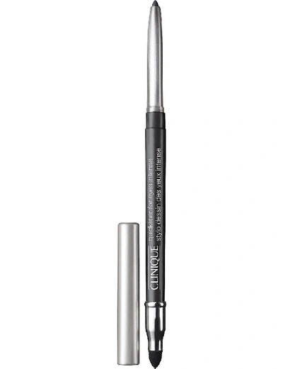 Shop Clinique Quickliner For Eyes Intense In Intense Chocolate