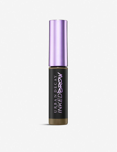 Shop Urban Decay Inked Brow Eyebrow Gel 1.8ml In Brown Sugar