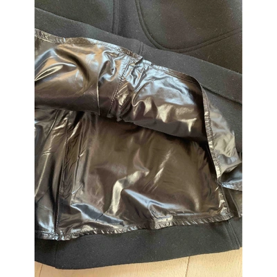Pre-owned Alaïa Wool Mid-length Skirt In Black