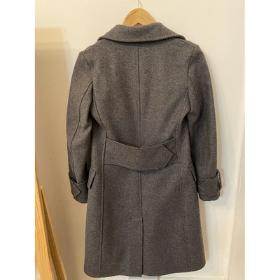 Pre-owned Belstaff Grey Wool Coat