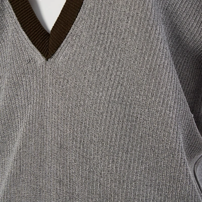 Pre-owned Dries Van Noten Wool Jumper In Grey