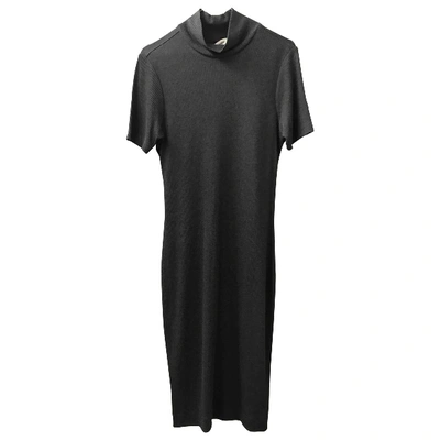 Pre-owned L Agence Mid-length Dress In Grey