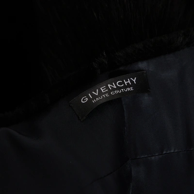 Pre-owned Givenchy Black Mink Jacket