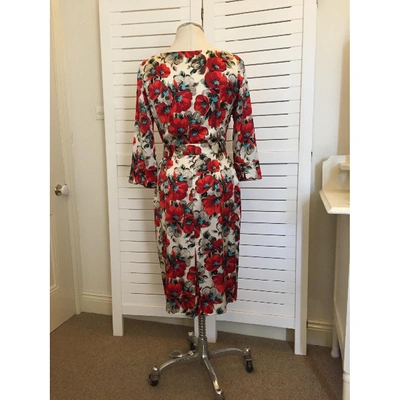 Pre-owned Collette Dinnigan Multicolour Silk Dress