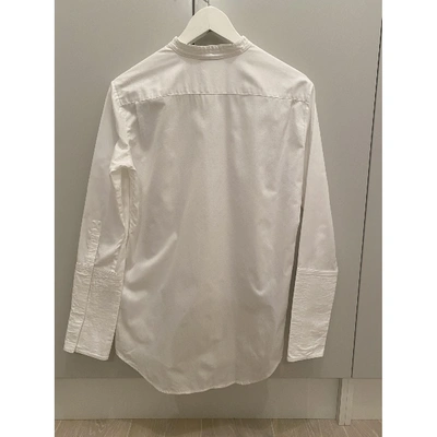 Pre-owned Protagonist White Cotton  Top