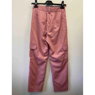 Pre-owned Wynn Hamlyn Pink Trousers