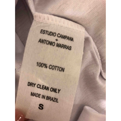 Pre-owned Antonio Marras White Cotton Top