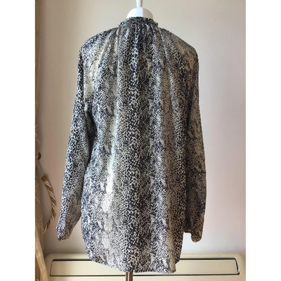 Pre-owned Lanvin Silk Tunic In Black