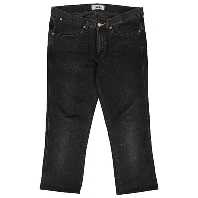 Pre-owned Acne Studios Black Cotton - Elasthane Jeans