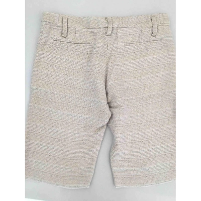 Pre-owned Chloé Beige Cotton Shorts