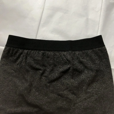 Pre-owned Alexander Wang T Mini Skirt In Grey