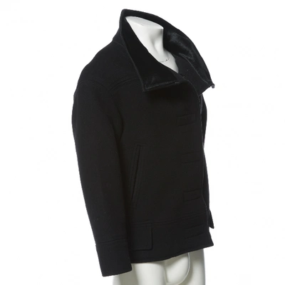 Pre-owned Isabel Marant Wool Caban In Black