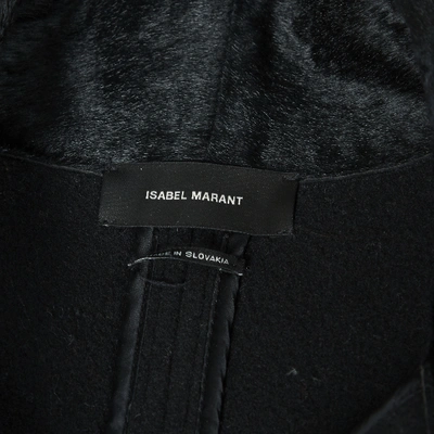 Pre-owned Isabel Marant Wool Caban In Black