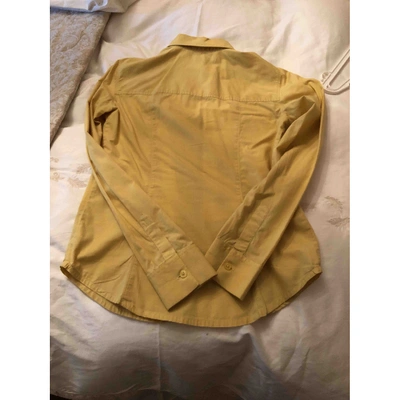Pre-owned Emporio Armani Shirt In Yellow