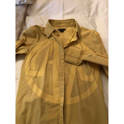 Pre-owned Emporio Armani Shirt In Yellow