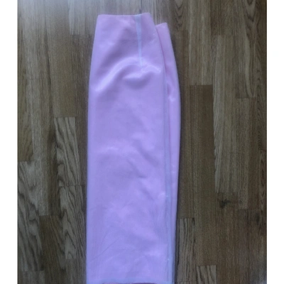 Pre-owned Jacquemus La Grande Motte Mid-length Skirt In Pink