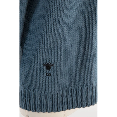 Pre-owned Dior Blue Cashmere Knitwear