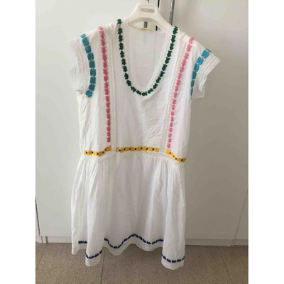Pre-owned P.a.r.o.s.h White Cotton Dress