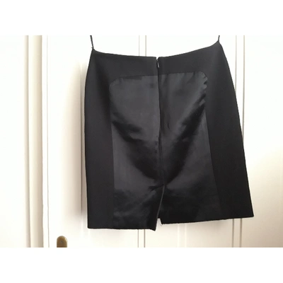 ALEXANDER WANG Pre-owned Mini Skirt In Black
