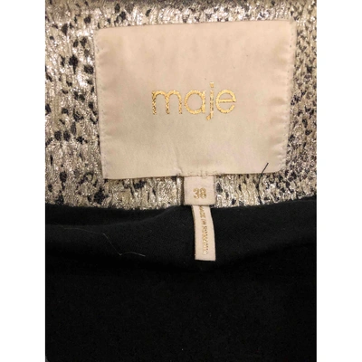 Pre-owned Maje Silver Jacket