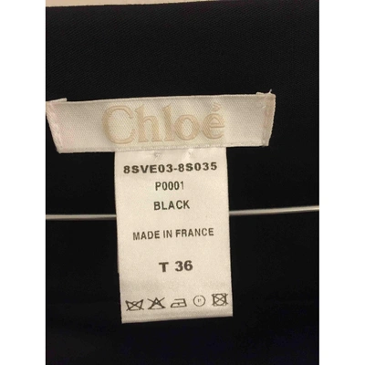 Pre-owned Chloé Short Vest In Black