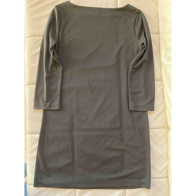 Pre-owned Tibi Mini Dress In Black