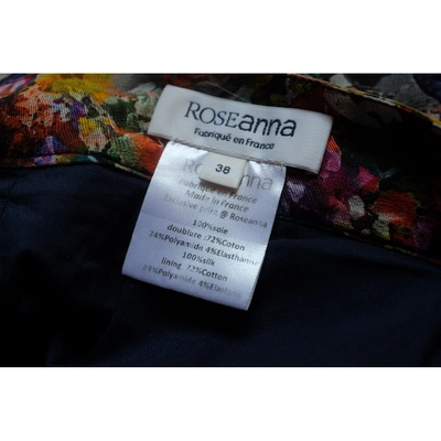 Pre-owned Roseanna Multicolour Silk Skirt