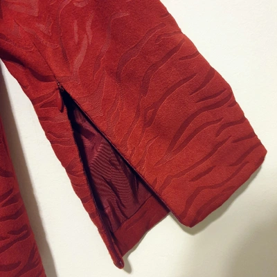 Pre-owned Krizia Jacket In Red