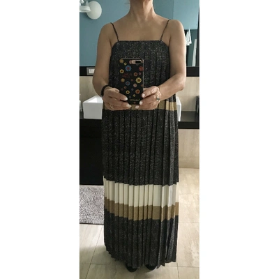 Pre-owned Max Mara Maxi Dress In Multicolour