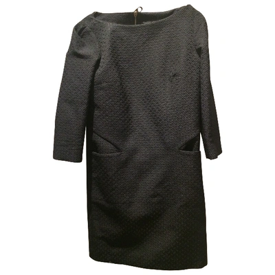 Pre-owned Allegri Mini Dress In Black