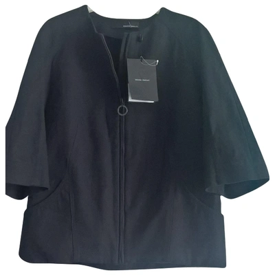 Pre-owned Amanda Wakeley Black Cotton Jacket