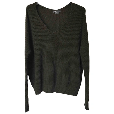 Pre-owned Vince Wool Jumper In Green