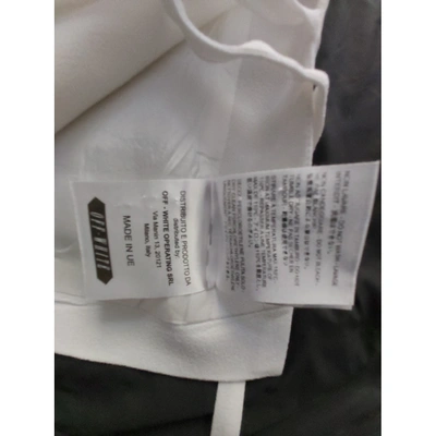 Pre-owned Off-white Short Vest In White
