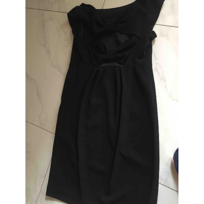 Pre-owned Moschino Dress In Black