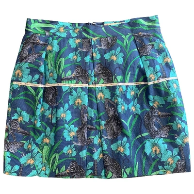 Pre-owned Paul & Joe Sister Mini Skirt In Multicolour