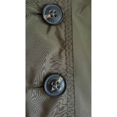 Pre-owned Burberry Jacket In Khaki