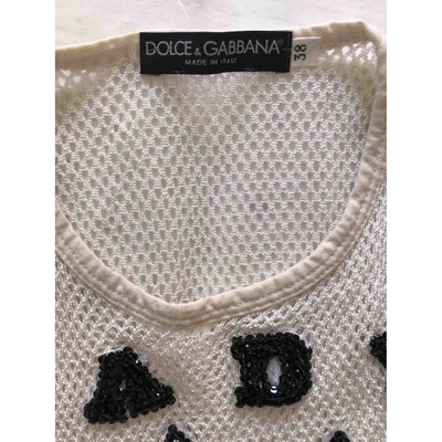 Pre-owned Dolce & Gabbana Cotton  Top