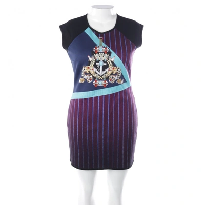 Pre-owned Mary Katrantzou Wool Mini Dress In Multicolour
