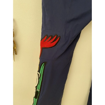 Pre-owned Rossignol Blue Trousers