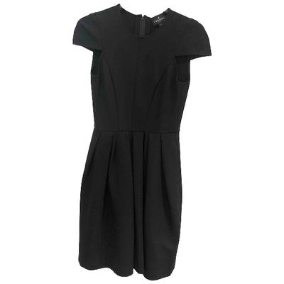 Pre-owned J Mendel Mid-length Dress In Black