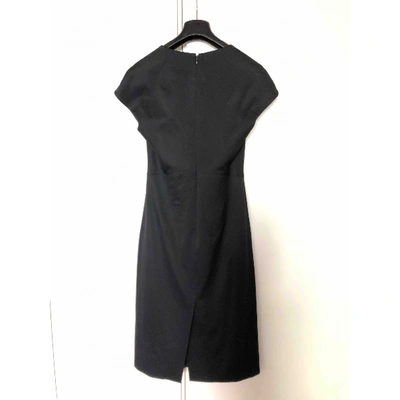 Pre-owned Zac Posen Dress In Black