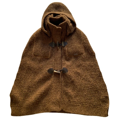 Pre-owned Bark Wool Coat In Brown